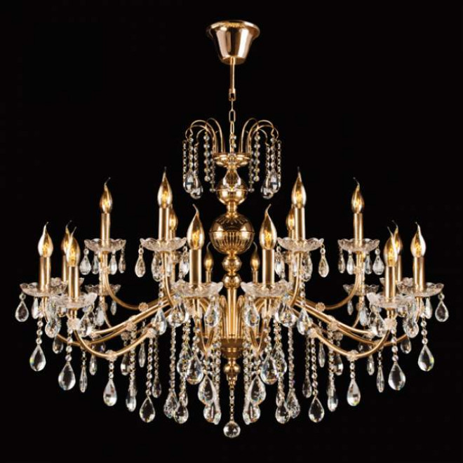 Подвесная люстра Eurosvet 3600/18 золото Strotskis Подвесная люстра Eurosvet 3600/18 золото Strotskis