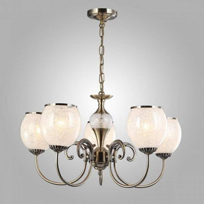 Подвесная люстра Eurosvet 60046/5 античная бронза Подвесная люстра Eurosvet 60046/5 античная бронза