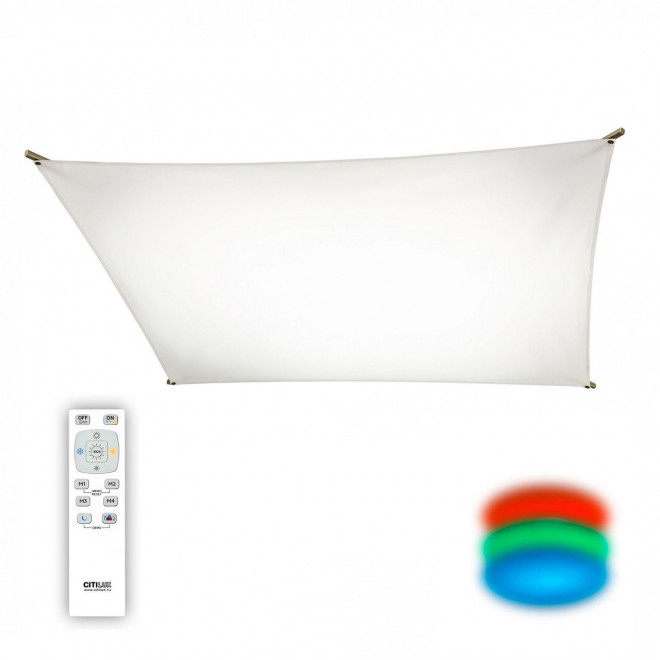 Потолочный светодиодный светильник Citilux Сити-Арт CL70113R120 Потолочный светодиодный светильник Citilux Сити-Арт CL70113R120