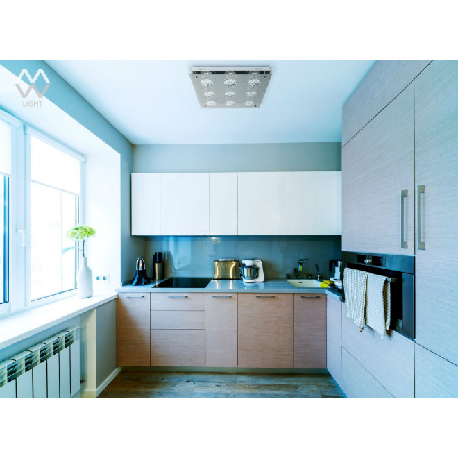 Потолочный светодиодный светильник De Markt Граффити 19 678012009 Потолочный светодиодный светильник De Markt Граффити 19 678012009