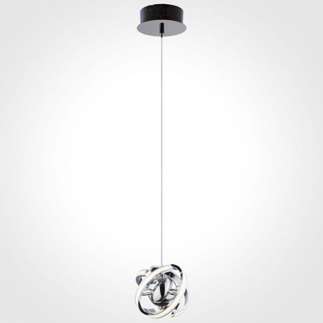 Подвесной светодиодный светильник Eurosvet Solo 90057/1 хром Подвесной светодиодный светильник Eurosvet Solo 90057/1 хром