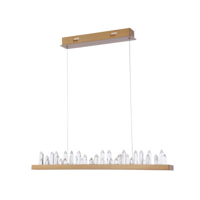 Подвесной светодиодный светильник Maytoni Gletscher H186-PL-01-40W-BS Подвесной светодиодный светильник Maytoni Gletscher H186-PL-01-40W-BS