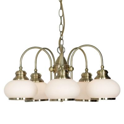 Подвесная люстра Globo Nostalgika 6900-5 Подвесная люстра Globo Nostalgika 6900-5