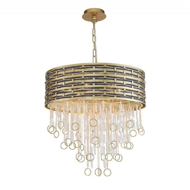 Подвесная люстра Lucia Tucci Perso 4931.6 Gold&Black Подвесная люстра Lucia Tucci Perso 4931.6 Gold&Black