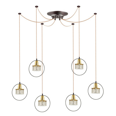 Подвесная люстра Lumion Yannic 4416/6 Подвесная люстра Lumion Yannic 4416/6