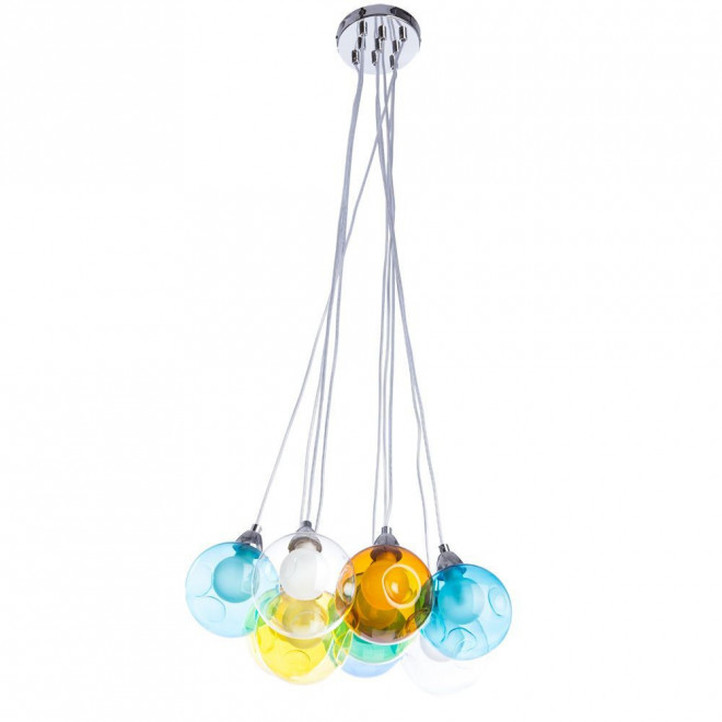 Подвесная светодиодная люстра Arte Lamp Pallone A3026SP-9CC