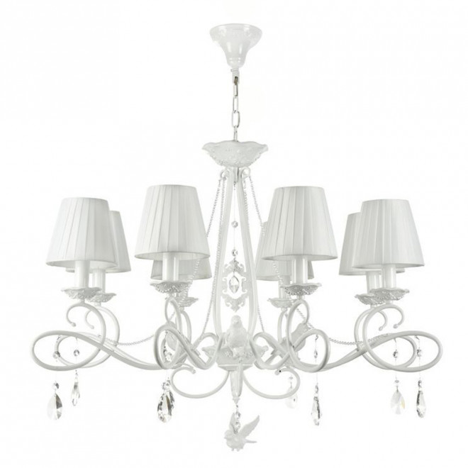 Подвесная люстра Maytoni Passarinho ARM001-08-W Подвесная люстра Maytoni Passarinho ARM001-08-W