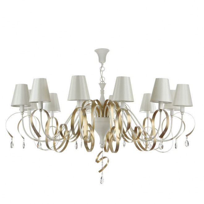 Подвесная люстра Maytoni Intreccio ARM010-12-W Подвесная люстра Maytoni Intreccio ARM010-12-W