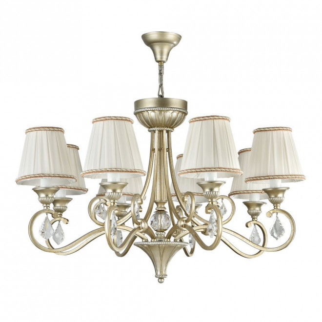 Подвесная люстра Maytoni Rive Valbonne H258-PL-08-G Подвесная люстра Maytoni Rive Valbonne H258-PL-08-G