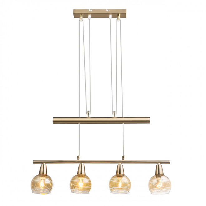 Подвесная светодиодная люстра Globo Lara 54346-4Z Подвесная светодиодная люстра Globo Lara 54346-4Z