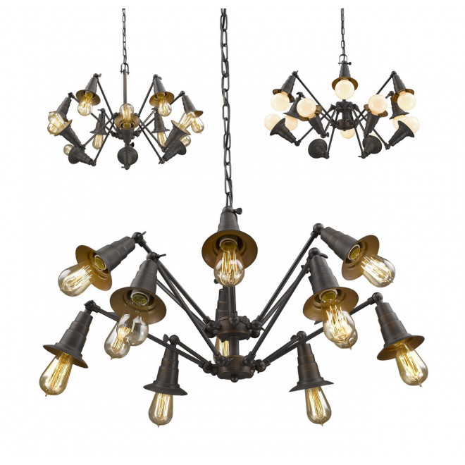 Подвесная люстра Favourite Spider 1476-12P Подвесная люстра Favourite Spider 1476-12P