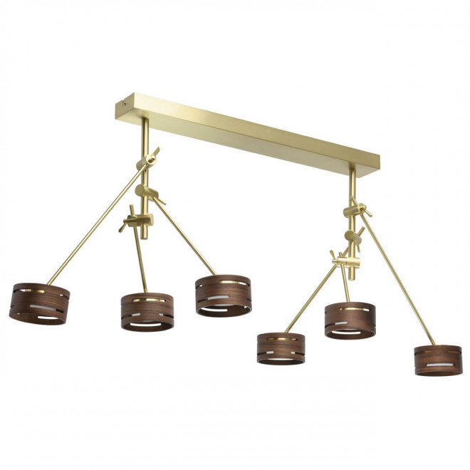 Подвесная светодиодная люстра De Markt Чил-аут 725010406 Подвесная светодиодная люстра De Markt Чил-аут 725010406