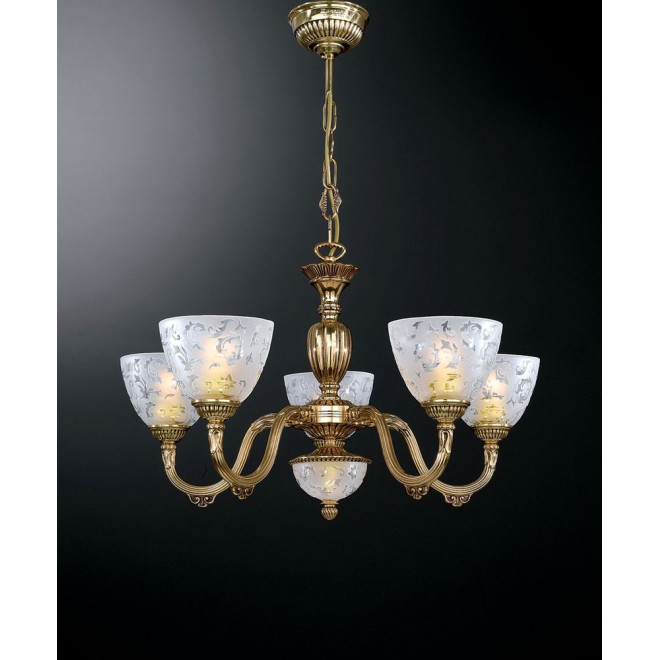 Подвесная люстра Reccagni Angelo L 6352/5 Подвесная люстра Reccagni Angelo L 6352/5