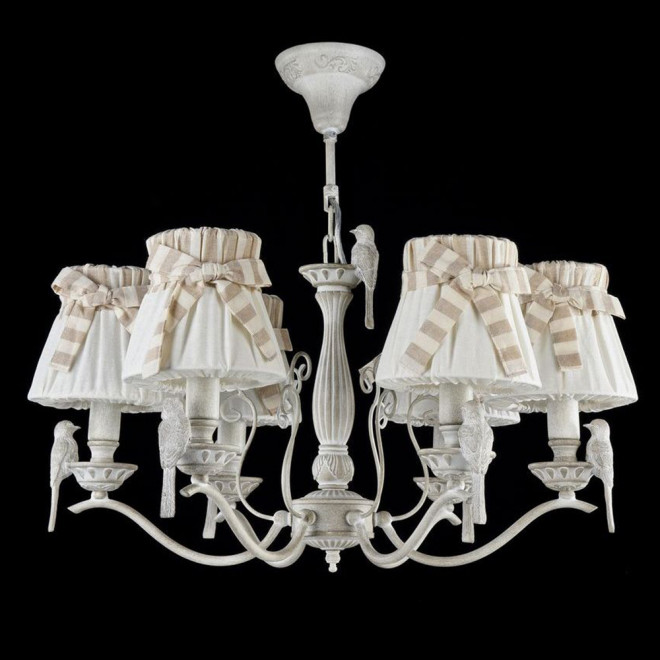Подвесная люстра Maytoni Bird ARM013-06-W Подвесная люстра Maytoni Bird ARM013-06-W