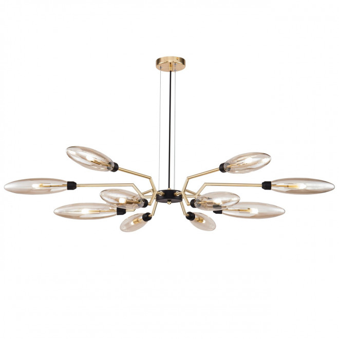 Подвесная люстра Maytoni Ventura MOD012CL-12G Подвесная люстра Maytoni Ventura MOD012CL-12G