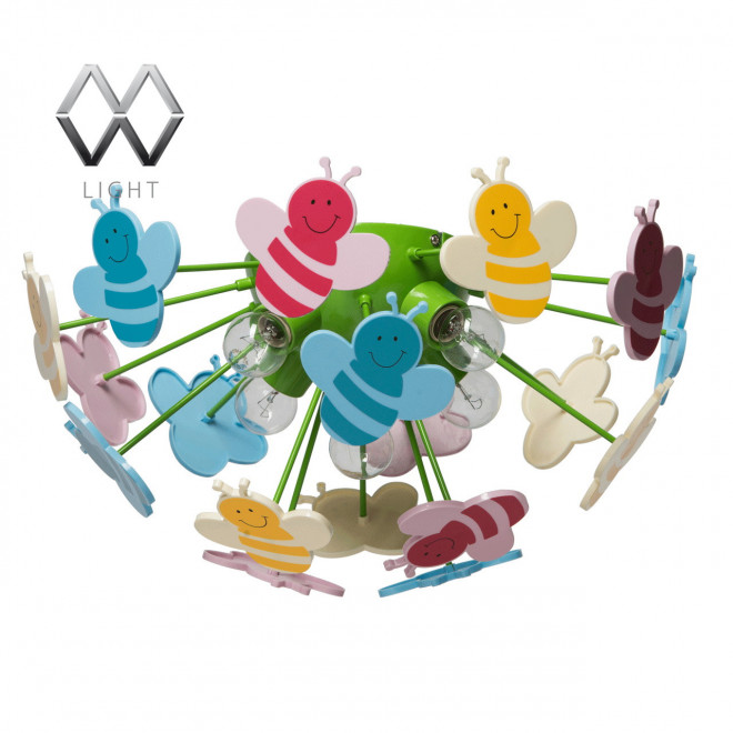 Потолочная люстра MW-Light Улыбка 365015105 Потолочная люстра MW-Light Улыбка 365015105