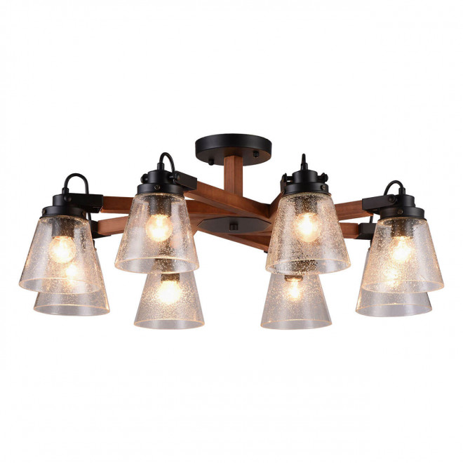 Потолочная люстра Omnilux Borgo OML-51007-08 Потолочная люстра Omnilux Borgo OML-51007-08