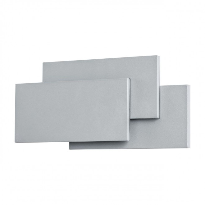 Настенный светодиодный светильник Arte Lamp Trio A1718AP-1GY Настенный светодиодный светильник Arte Lamp Trio A1718AP-1GY