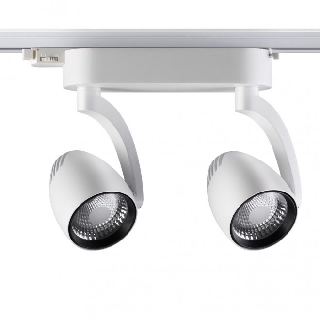 Трековый светодиодный светильник Novotech Zeus 357869 Трековый светодиодный светильник Novotech Zeus 357869