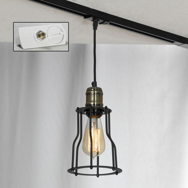Трековый светильник однофазный Lussole LOFT Track Lights LSP-9610-TAW Трековый светильник однофазный Lussole LOFT Track Lights LSP-9610-TAW