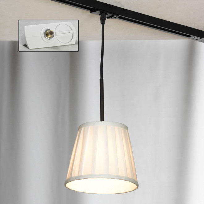 Трековый светильник однофазный Lussole Track Lights LSL-2916-01-TAW Трековый светильник однофазный Lussole Track Lights LSL-2916-01-TAW